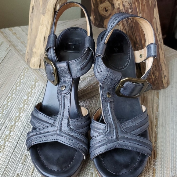 Frye High Heeled Sandals - Picture 2 of 5